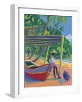 The Antilles-Zau-Framed Art Print