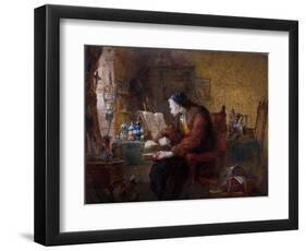The Antiquarian, 1863-Charles Cattermole-Framed Giclee Print