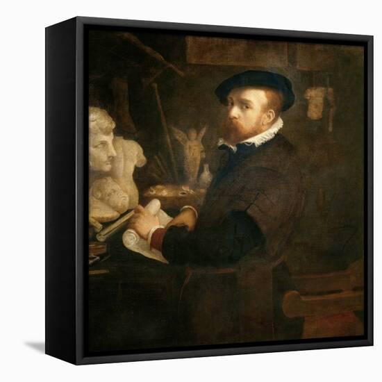 The Antiquarian, c. 1530-Lorenzo Lotto-Framed Stretched Canvas
