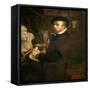 The Antiquarian, c. 1530-Lorenzo Lotto-Framed Stretched Canvas