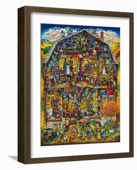 The Antique Barn-Bill Bell-Framed Giclee Print