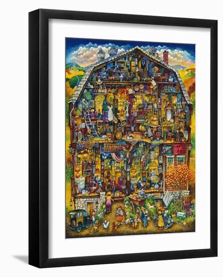 The Antique Barn-Bill Bell-Framed Giclee Print