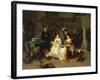 The Antique Dealer, 1889-Gerolamo Induno-Framed Giclee Print