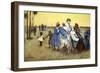 The Antique Pest', 1908-Lance Thackeray-Framed Giclee Print