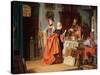 The Antique shop, 1876-Jean Carolus-Stretched Canvas