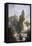 The Antique Temple-Hubert Robert-Framed Stretched Canvas