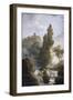 The Antique Temple-Hubert Robert-Framed Giclee Print