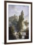 The Antique Temple-Hubert Robert-Framed Giclee Print