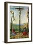 The Antwerp Crucifixion, 1454-1455-Antonello da Messina-Framed Premium Giclee Print