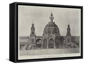 The Antwerp Exhibition, Main Entrance-null-Framed Stretched Canvas