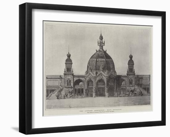 The Antwerp Exhibition, Main Entrance-null-Framed Giclee Print