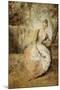 The Anxious Lover-Jean Antoine Watteau-Mounted Giclee Print