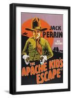 The Apache Kid's Escape-null-Framed Art Print