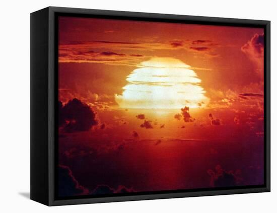 The Apache Shot, Was a 1.85 Megaton Hydrogen Bomb, Enewetak Atoll on July 8, 1956-null-Framed Stretched Canvas