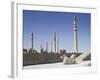 The Apadana (King's Audience Hall), Persepolis, Unesco World Heritage Site, Iran, Middle East-Jennifer Fry-Framed Photographic Print