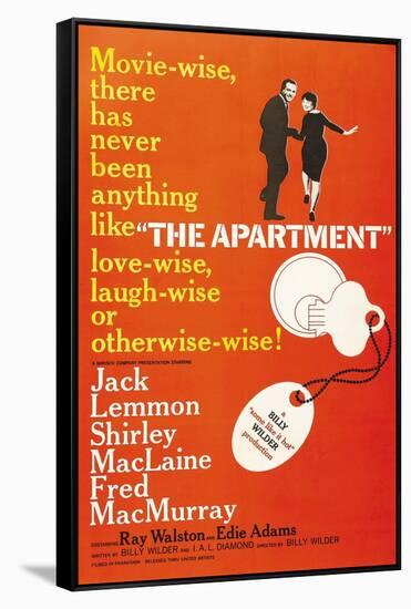 The Apartment, 1960, Directed by Billy Wilder-null-Framed Stretched Canvas