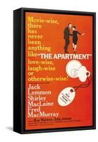 The Apartment, 1960, Directed by Billy Wilder-null-Framed Stretched Canvas