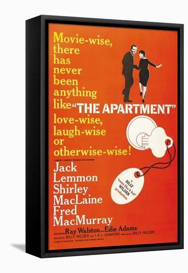 The Apartment, 1960, Directed by Billy Wilder-null-Framed Stretched Canvas