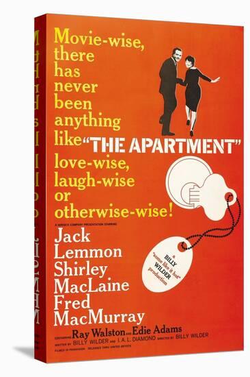 The Apartment, 1960, Directed by Billy Wilder-null-Stretched Canvas