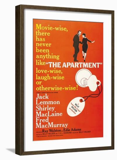 The Apartment, 1960, Directed by Billy Wilder-null-Framed Giclee Print