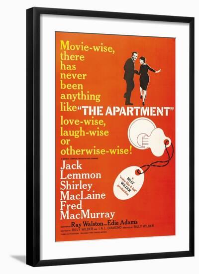 The Apartment, 1960, Directed by Billy Wilder-null-Framed Giclee Print