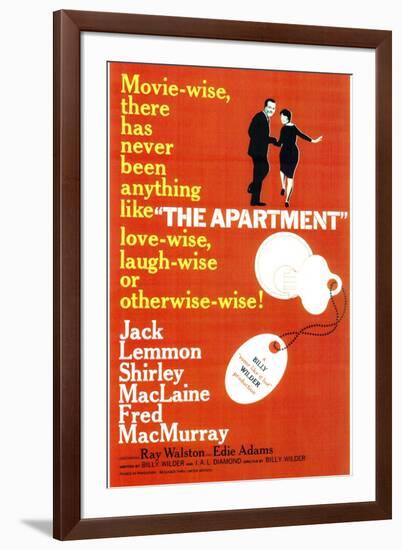 The Apartment, 1960-null-Framed Art Print