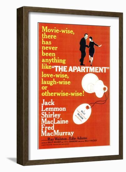 The Apartment, 1960-null-Framed Art Print