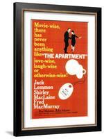 The Apartment, 1960-null-Framed Art Print