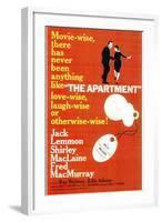 The Apartment, 1960-null-Framed Art Print