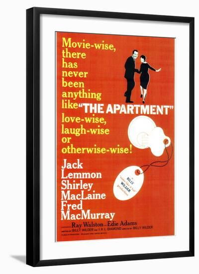 The Apartment, 1960-null-Framed Art Print