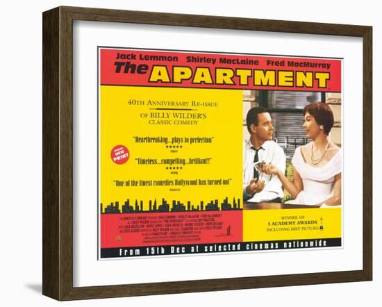 The Apartment, 1960-null-Framed Art Print