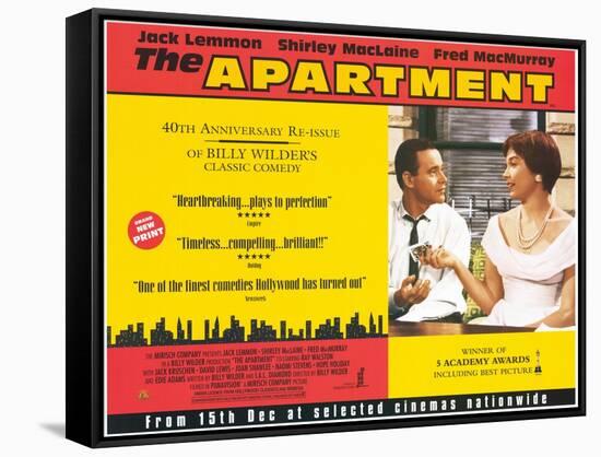 The Apartment, 1960-null-Framed Stretched Canvas