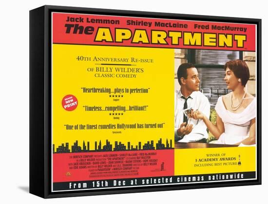 The Apartment, 1960-null-Framed Stretched Canvas