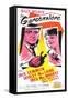 The Apartment, French Movie Poster, 1960-null-Framed Stretched Canvas