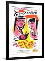 The Apartment, French Movie Poster, 1960-null-Framed Art Print