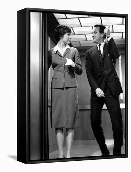 The Apartment, Shirley MacLaine, Jack Lemmon, 1960-null-Framed Stretched Canvas