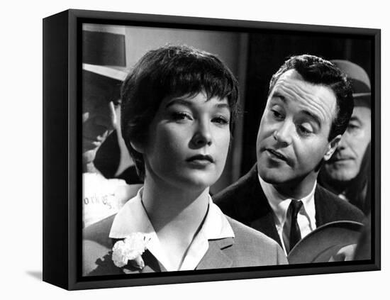 The Apartment, Shirley MacLaine, Jack Lemmon, 1960-null-Framed Stretched Canvas