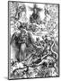 The Apocalyptic Woman or the Woman Clothed with the Sun and the Seven-Headed Dragon-Albrecht Dürer-Mounted Giclee Print