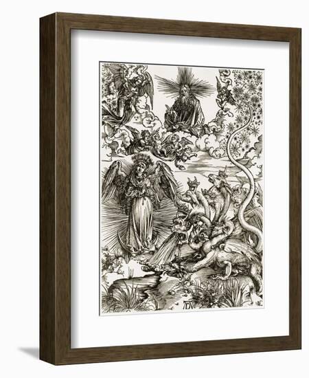 The Apocalyptic Woman-Albrecht Dürer-Framed Giclee Print