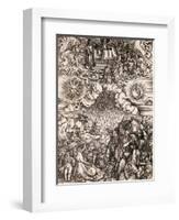 The Apolcalypse of St. John-Albrecht Dürer-Framed Giclee Print