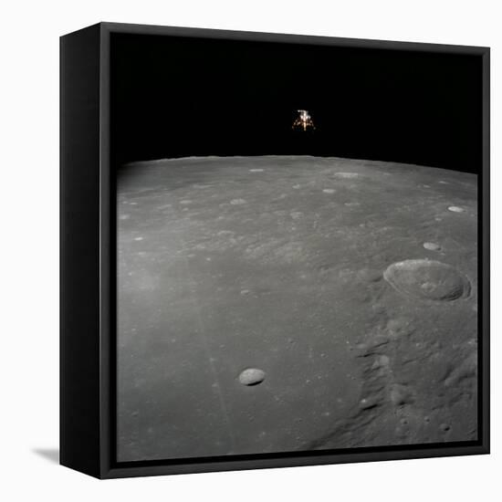 The Apollo 12 Lunar Module Intrepid Is Set in a Lunar Landing Configuration-null-Framed Stretched Canvas