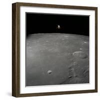 The Apollo 12 Lunar Module Intrepid Is Set in a Lunar Landing Configuration-null-Framed Photographic Print