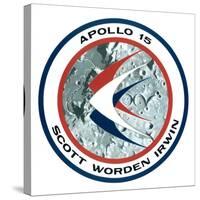 The Apollo 15 Lunar Mission Insignia, 1971-null-Stretched Canvas
