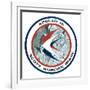 The Apollo 15 Lunar Mission Insignia, 1971-null-Framed Giclee Print