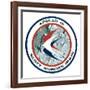 The Apollo 15 Lunar Mission Insignia, 1971-null-Framed Giclee Print