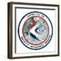 The Apollo 15 Lunar Mission Insignia, 1971-null-Framed Giclee Print