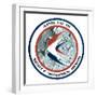 The Apollo 15 Lunar Mission Insignia, 1971-null-Framed Giclee Print