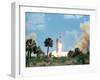 The Apollo 16 Space Vehicle Is Launched from Kennedy Space Center-Stocktrek Images-Framed Premium Photographic Print