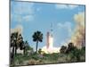 The Apollo 16 Space Vehicle Is Launched from Kennedy Space Center-Stocktrek Images-Mounted Premium Photographic Print