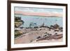 The Apollo Bunder, Bombay, India, Early 20th Century-null-Framed Giclee Print